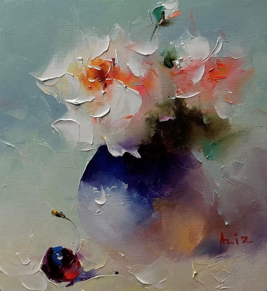 Aziz - 'Tender Love' - Framed Original Artwork