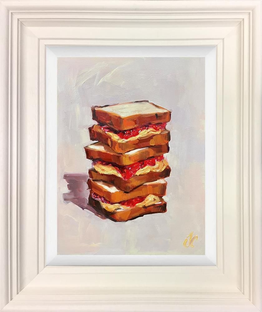 Joss Clapson - 'Triple Toast' - Framed Original Art