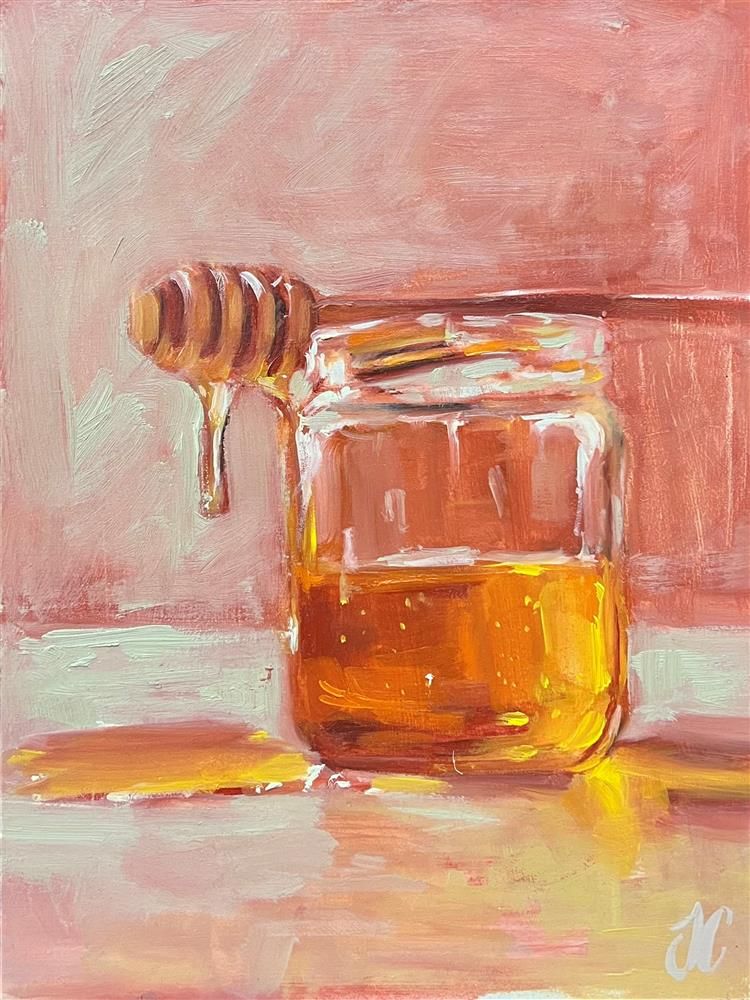 Joss Clapson - 'The Honey Jar' - Framed Original Art