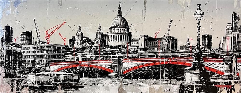 Ben Jeffery - ' Blackfriars Bridge ' - Framed Original Art