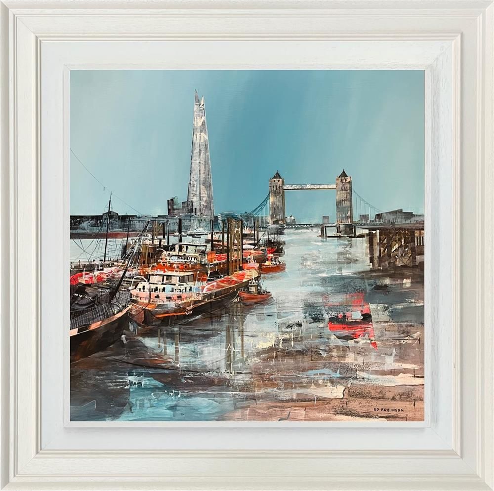 Ed Robinson - 'Thames Barges'  - Original Artwork for sale