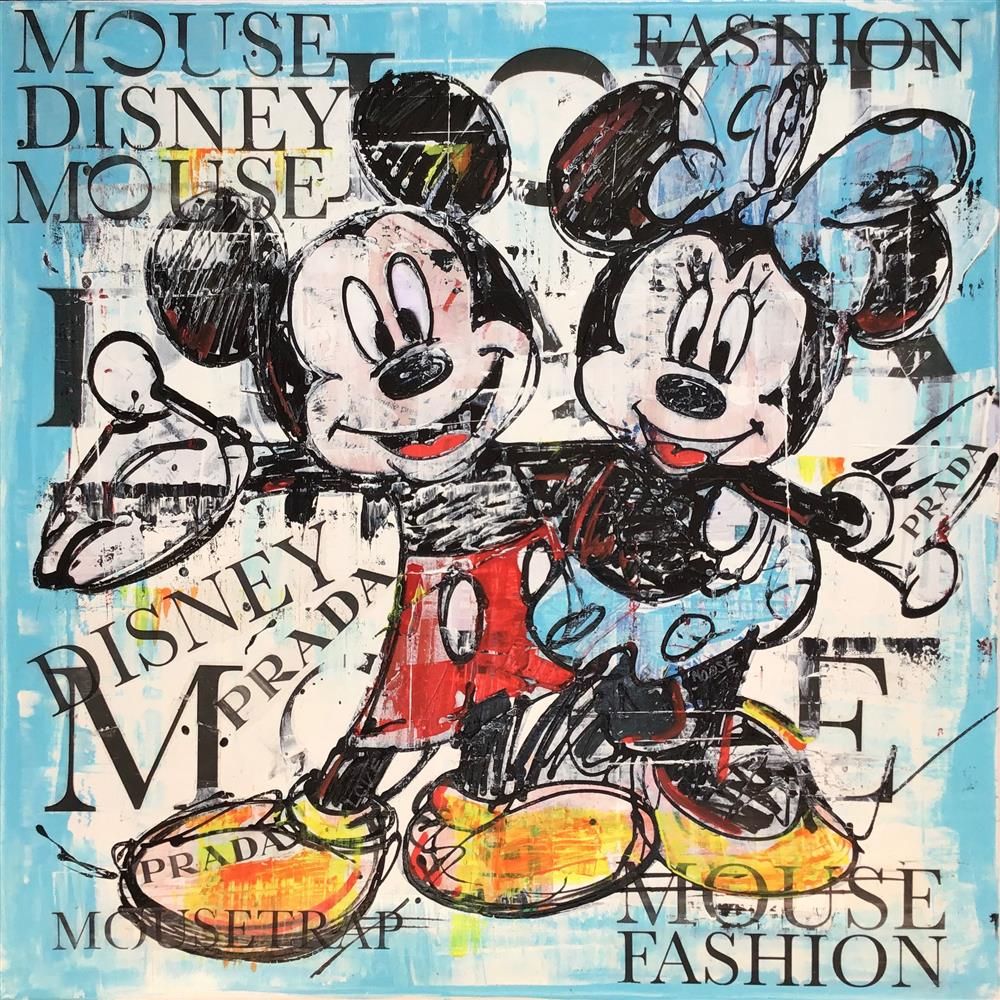 Keith McBride - 'Fashion Mouse' - Framed Original