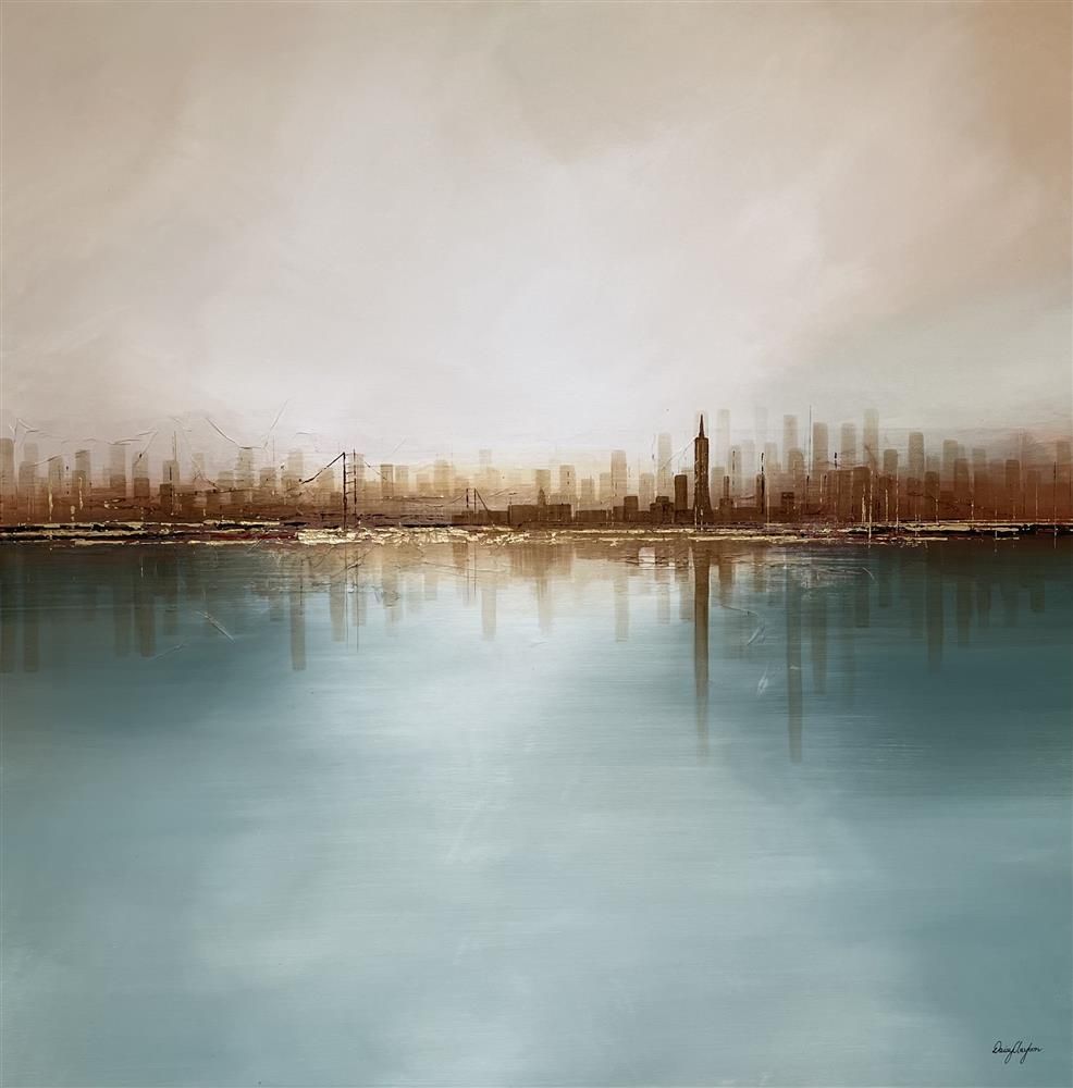 Daisy Clayton -  'San Francisco' - Framed Original Artwork