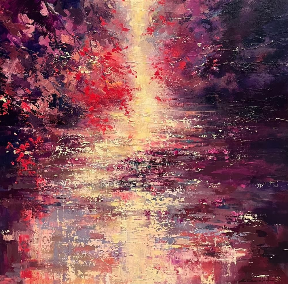 Ewa Czarniecka - 'Follow Your Heart' - Framed Original Art