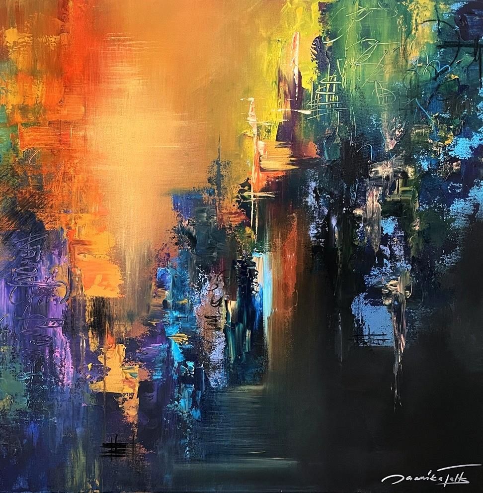 Jaanika Talts - 'Choices' - Framed Original Art