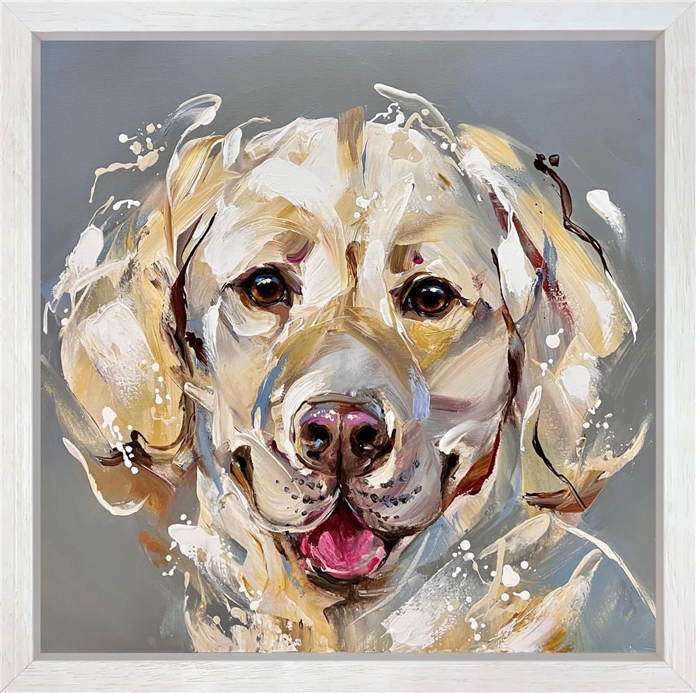 Anna Cher - 'Cooper' - Framed Original Artwork