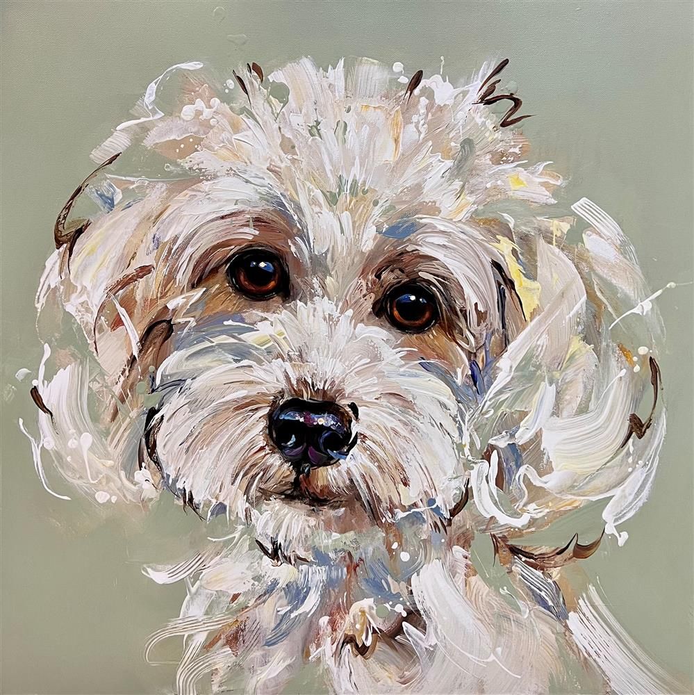 Anna Cher - 'Zelda' - Framed Original Artwork