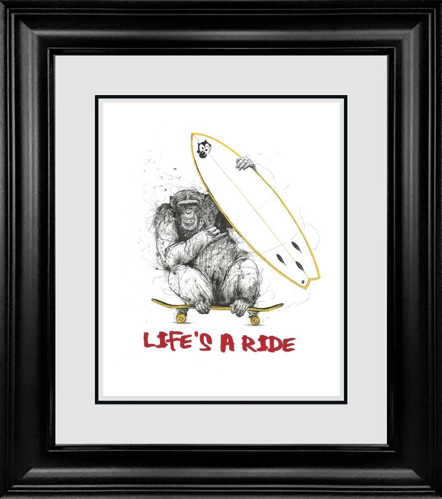 Scott Tetlow - 'Life's A Ride' - Framed Original Art