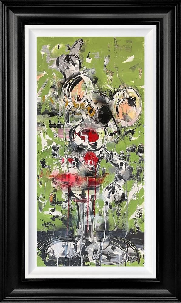 Jessie Foakes - 'Danger Mouse'  Framed Original Artwork