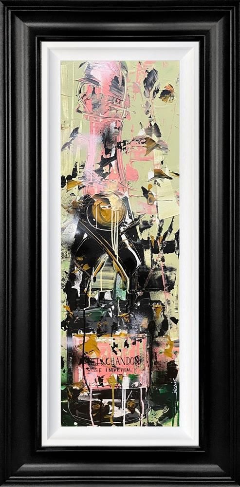 Jessie Foakes - 'Champagne Life'  Framed Original Artwork