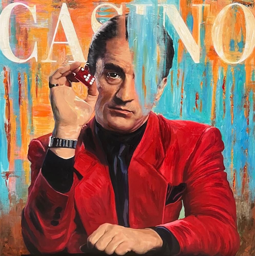 Sannib - 'Casino' - Framed Original Art