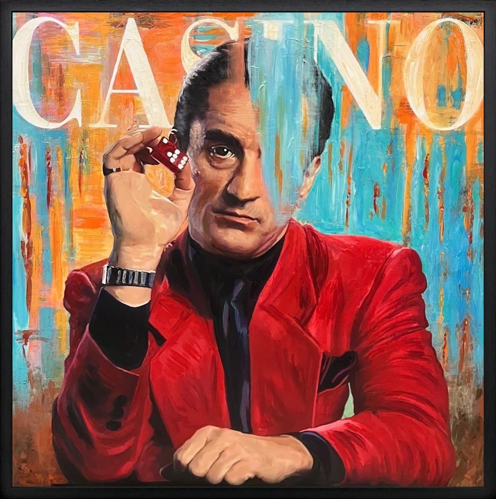 Sannib - 'Casino' - Framed Original Art