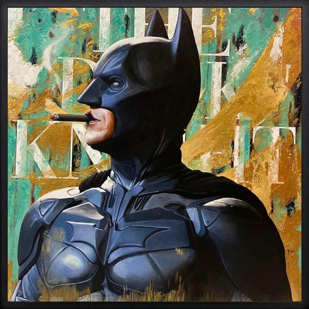 Sannib - 'The Dark Knight' - Framed Original Art