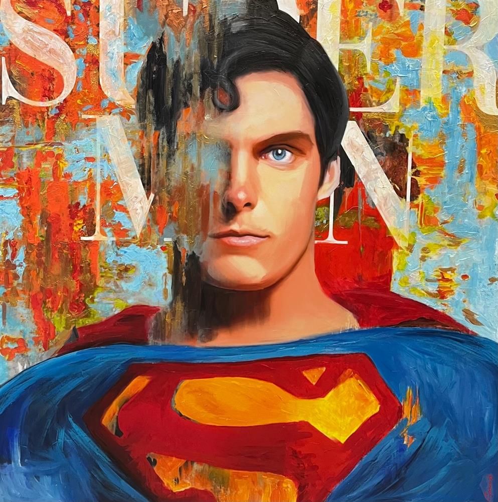 Sannib - 'Superman' - Framed Original Art
