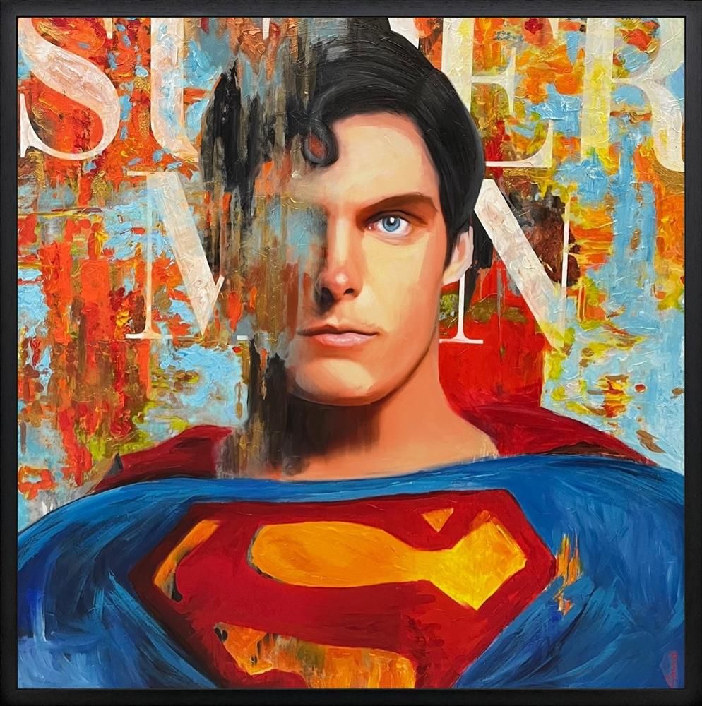 Sannib - 'Superman' - Framed Original Art