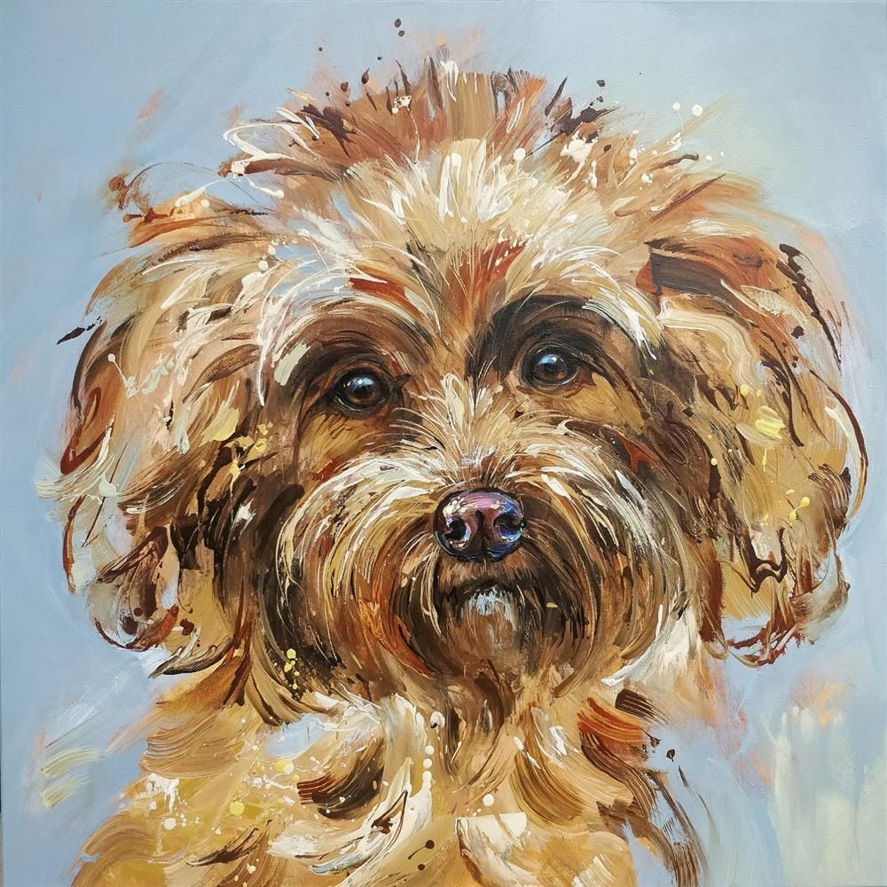 Anna Cher - 'Mollie' - Framed Original Artwork