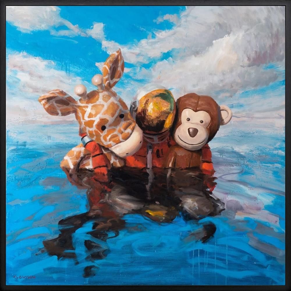 Andreas Claussen - 'Last Buddies' - Framed Original Art