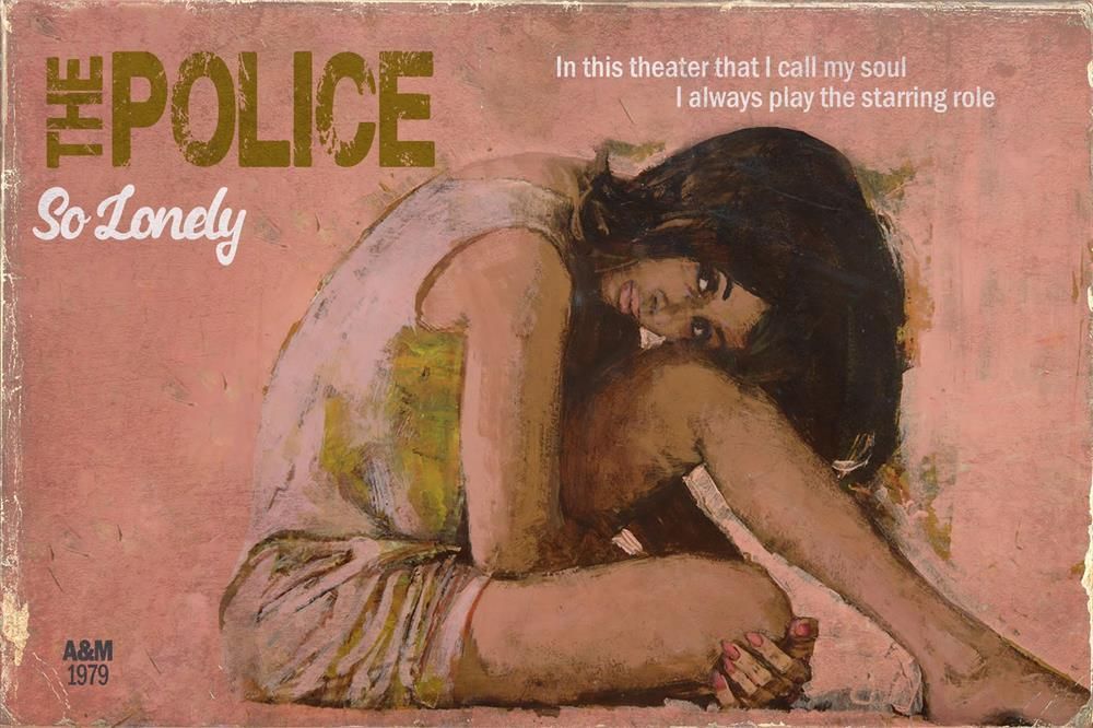 Linda Charles - 'So Lonely' - Framed Limited Edition