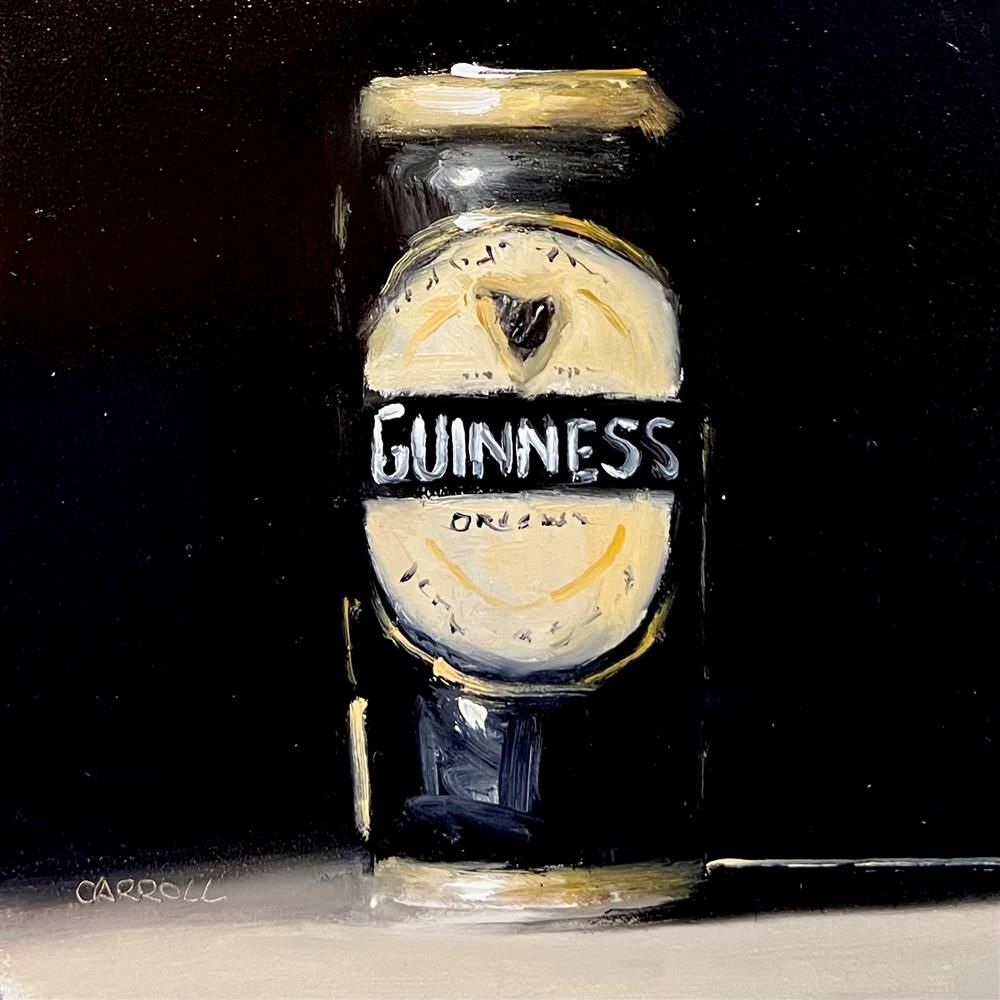 Neil Carroll - 'Guiness Can' - Framed Original Painting