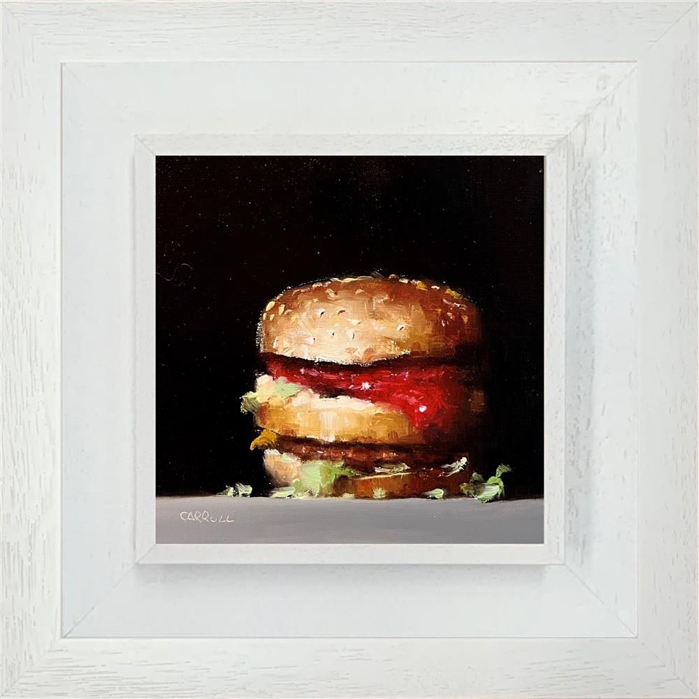 Neil Carroll - 'Burger' - Framed Original Painting