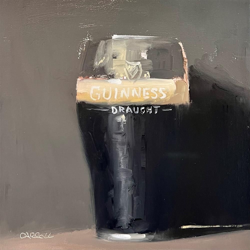 Neil Carroll - 'The Black Stuff' - Framed Original Painting