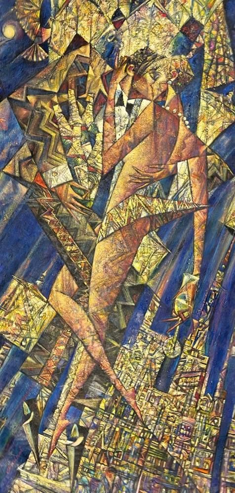 Andrei Protsouk - 'Night Watch' - Framed Original Art