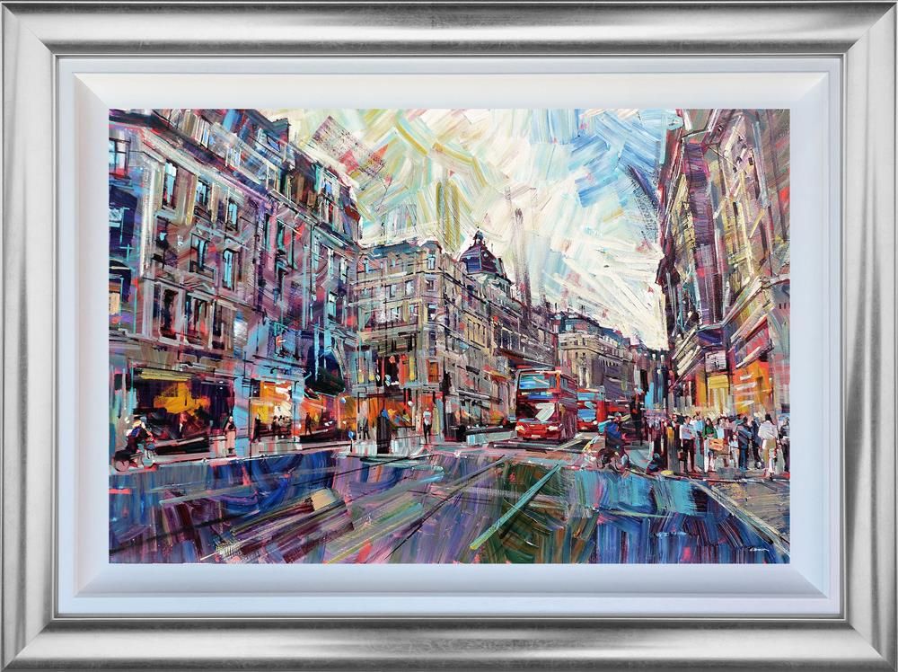 Colin Brown - 'Regent Street' - Framed Original Art