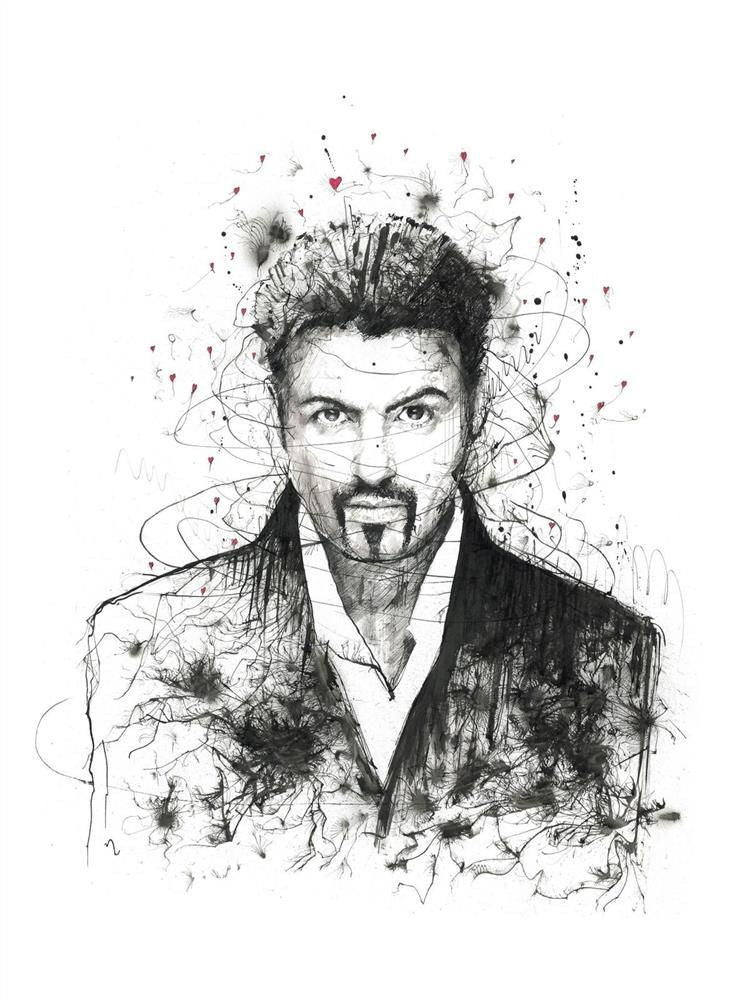 Scott Tetlow - 'George' - Framed Original Art