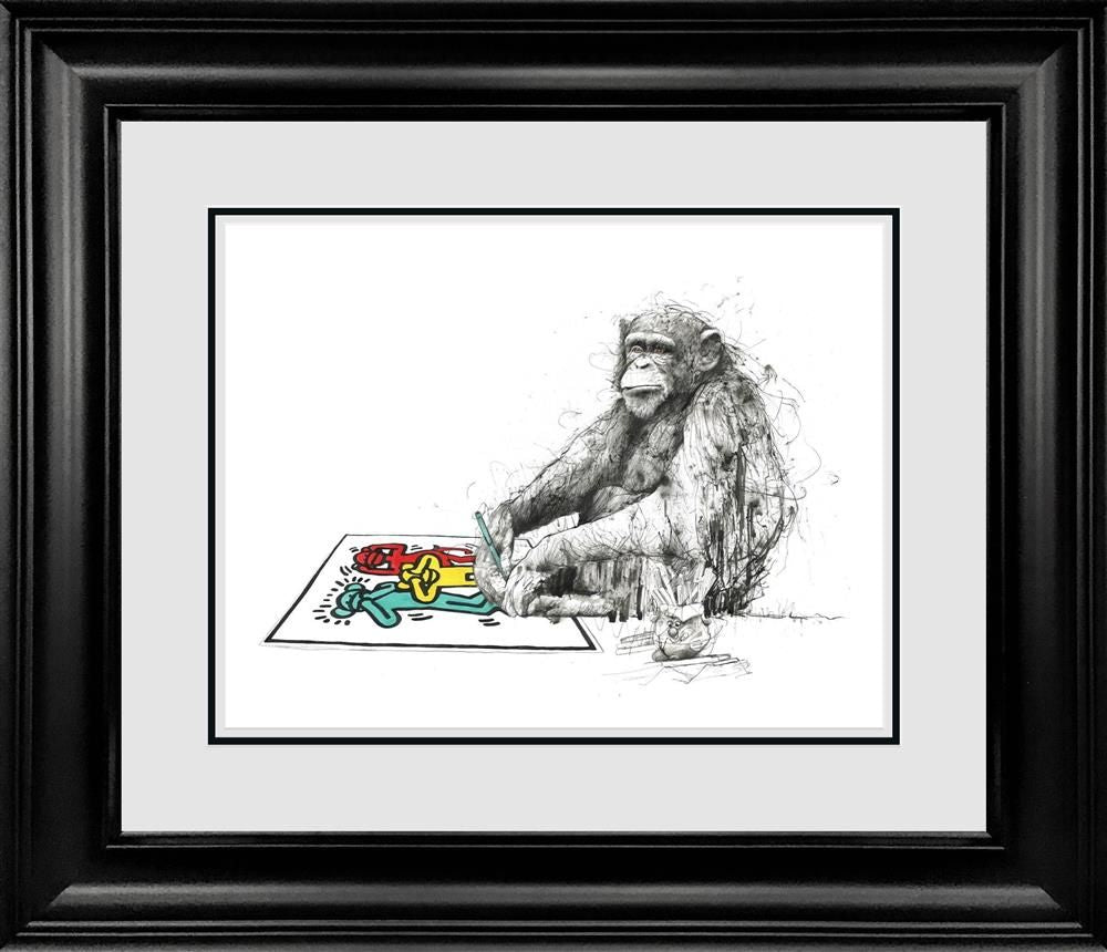 Scott Tetlow - 'Art Class' - Framed Original Art