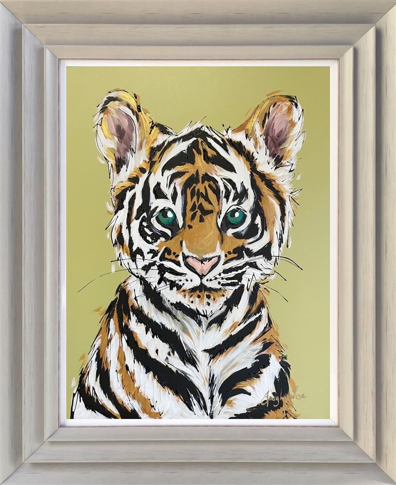 Amy Louise - 'Tiny Paws' - Framed Original Art