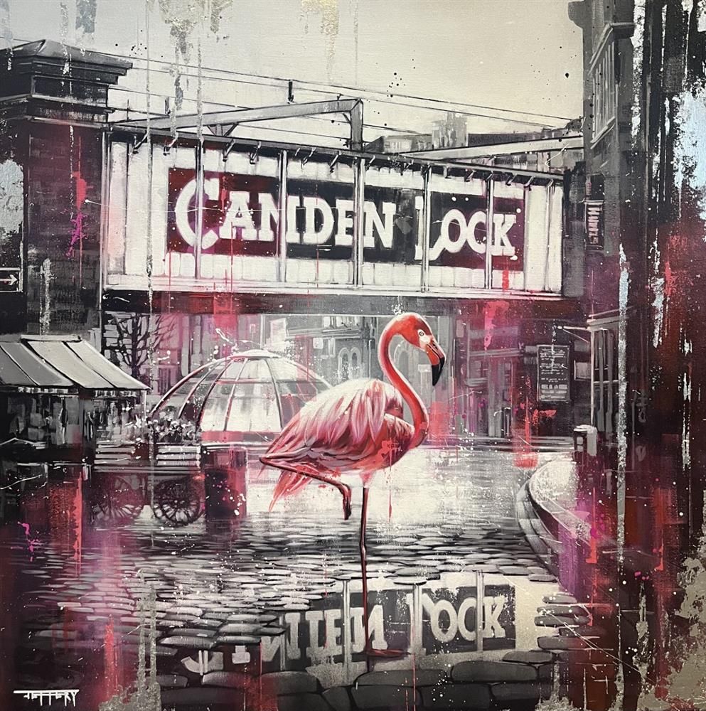 Ben Jeffery - 'Camden Tourist' - Framed Original Art