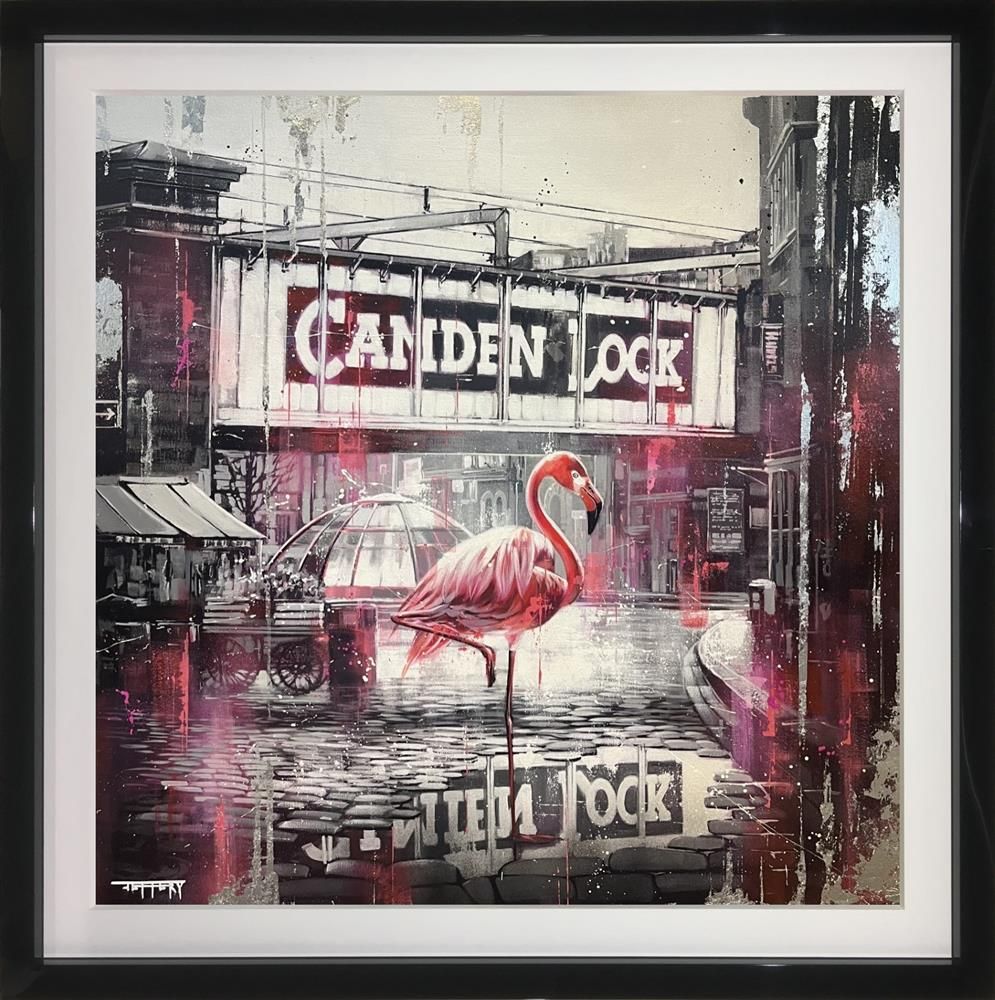 Ben Jeffery - 'Camden Tourist' - Framed Original Art