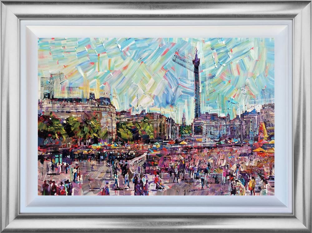 Colin Brown - 'London Walks' - Framed Original Art