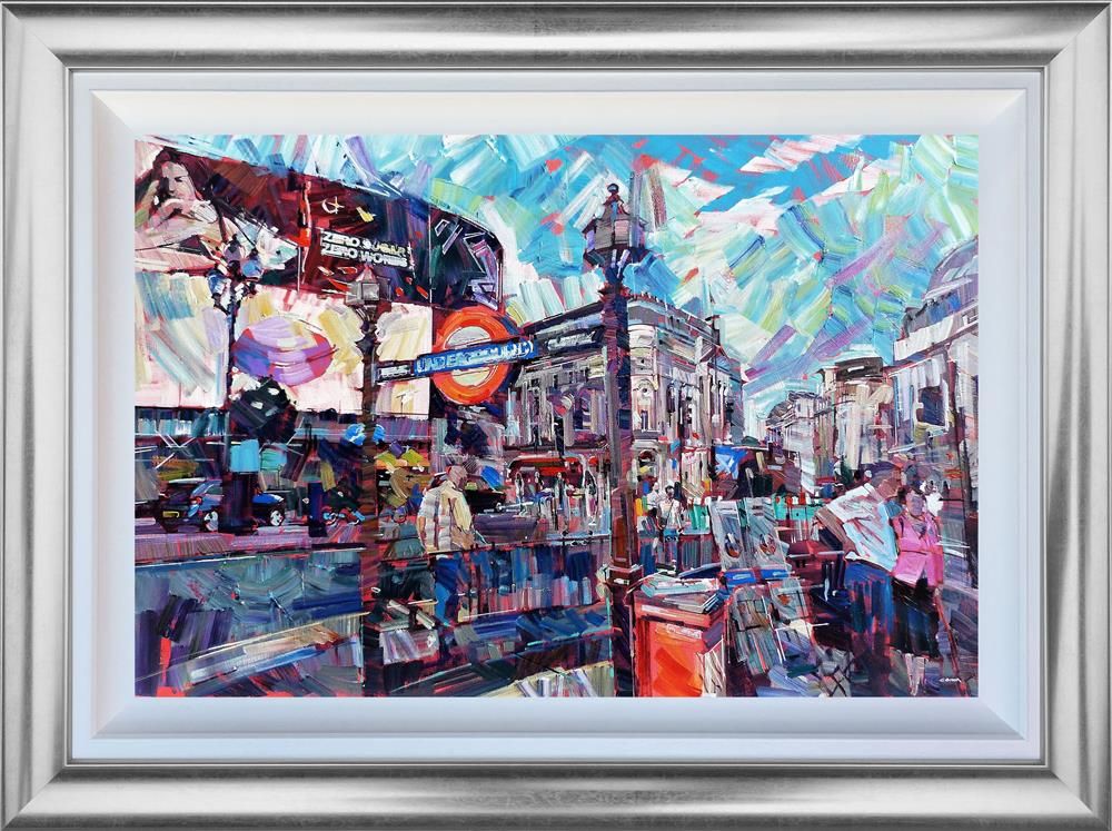 Colin Brown - 'Going Underground' - Framed Original Art