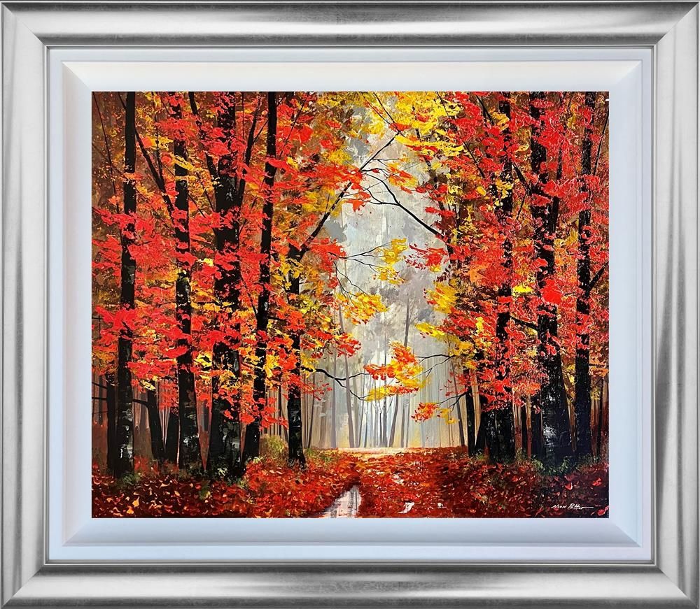 Nick Potter - 'Autumn Mist' - Framed Original Art