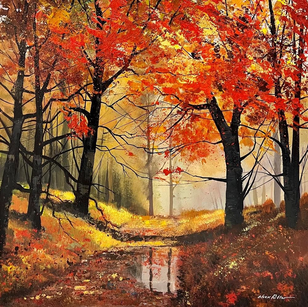 Nick Potter - 'Morning Mist' - Framed Original Art