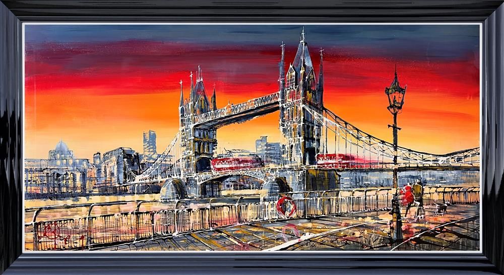 Nigel Cooke - 'Red Mist' - Original Artwork