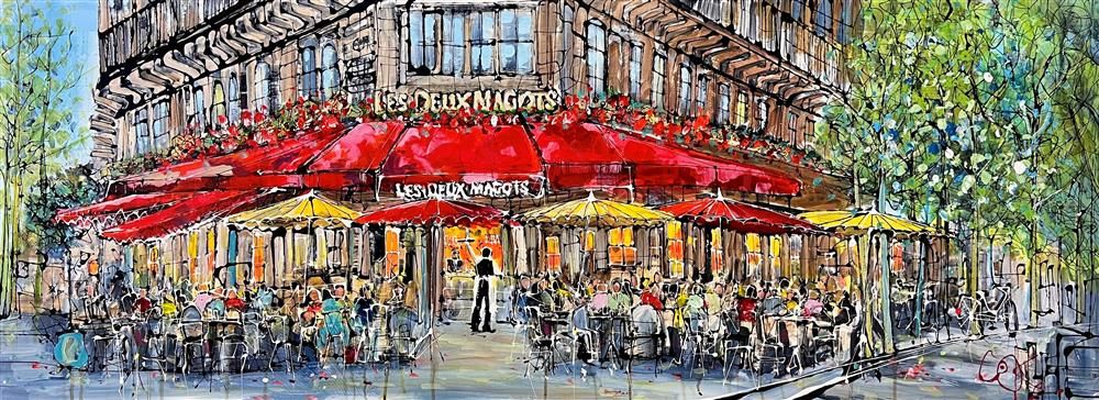 Nigel Cooke - 'Les Deux Magots' - Original Artwork