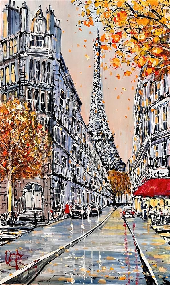 Nigel Cooke - 'Une Journée a Paris' - Original Artwork