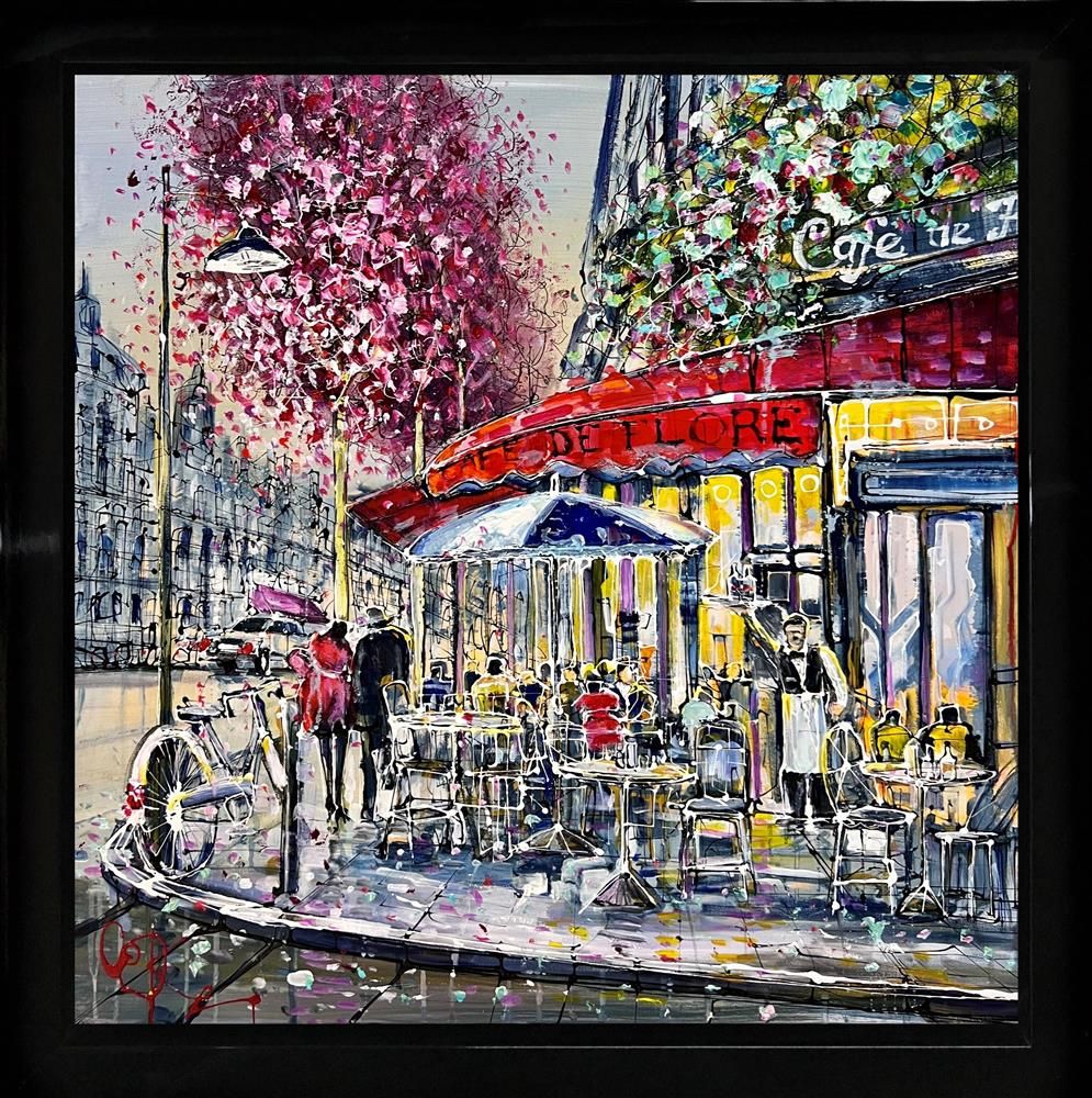 Nigel Cooke - 'Cafe De Flore' - Original Artwork