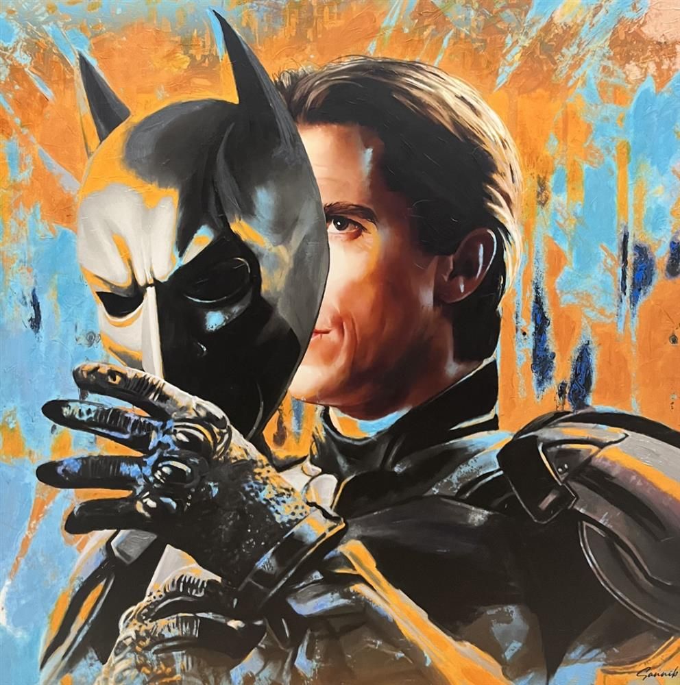 Sannib - 'The Dark Knight' - Framed Original Art