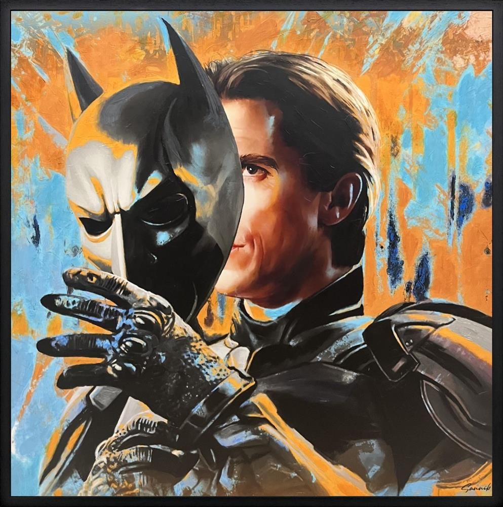 Sannib - 'The Dark Knight' - Framed Original Art