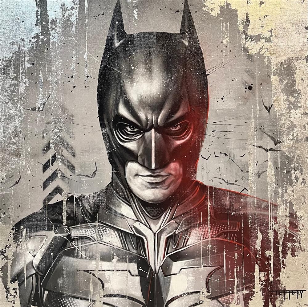 Ben Jeffery - 'The Dark Knight' - Framed Original Art
