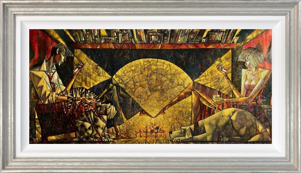 Andrei Protsouk - 'Night Cap' - Framed Original Art