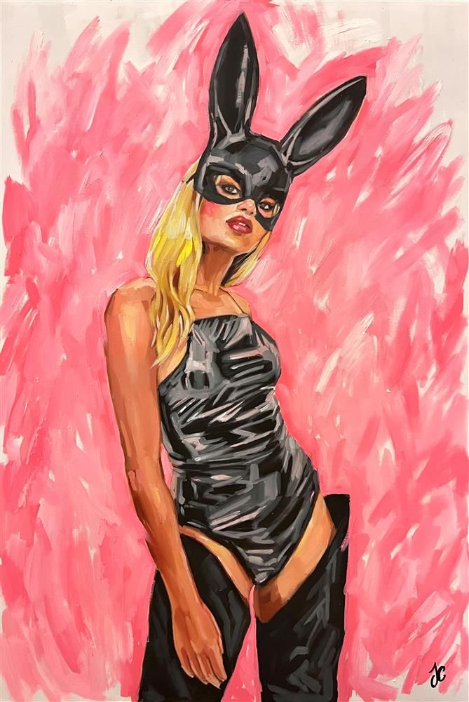 Joss Clapson - 'Late Night Talk' - Framed Original Art