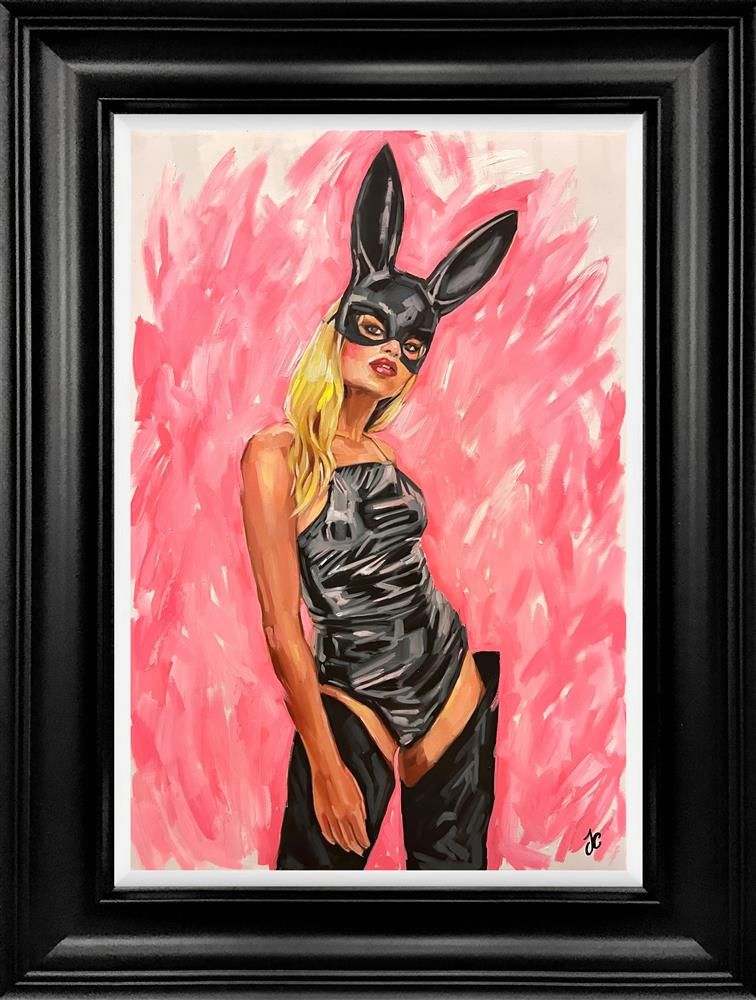 Joss Clapson - 'Late Night Talk' - Framed Original Art