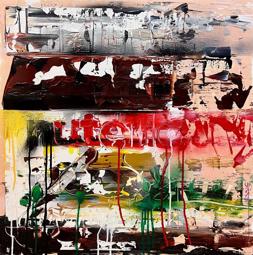 Jessie Foakes - 'Dark Chocolate'  Framed Original Artwork