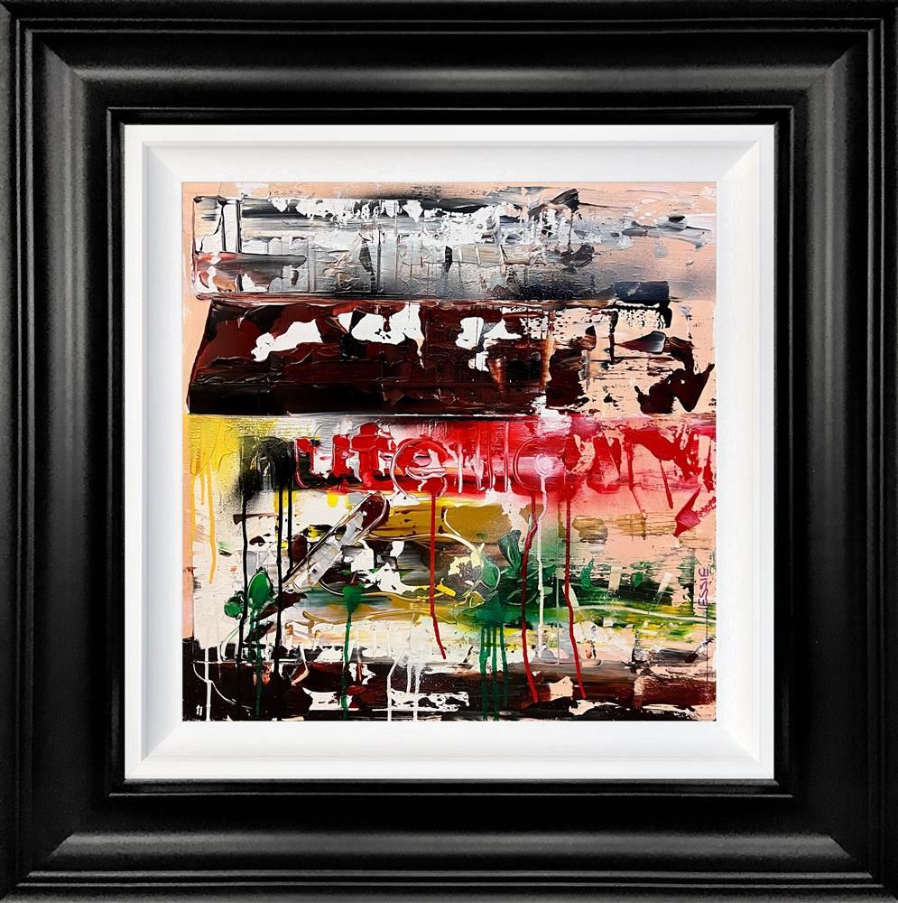 Jessie Foakes - 'Dark Chocolate'  Framed Original Artwork