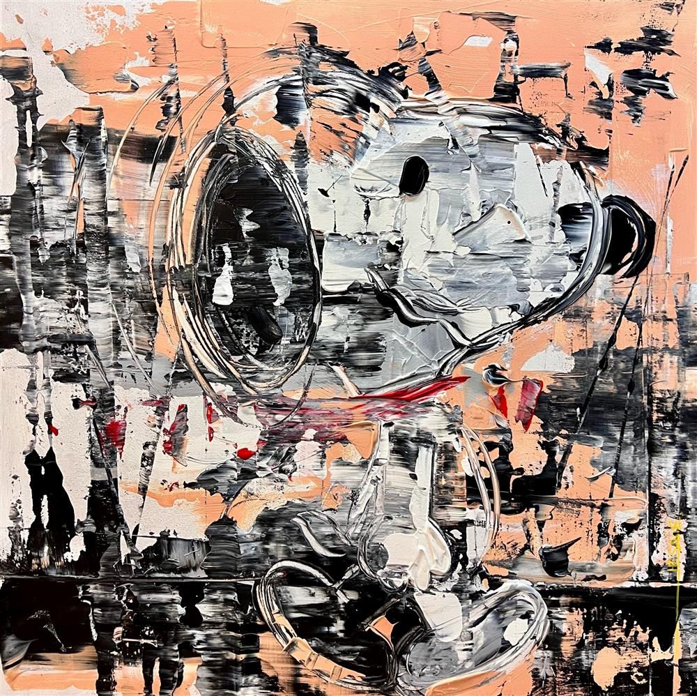 Jessie Foakes - 'Happiness Is A Song'  Framed Original Artwork