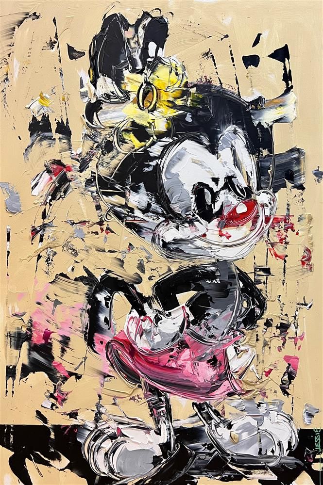 Jessie Foakes - 'Dot'  Framed Original Artwork